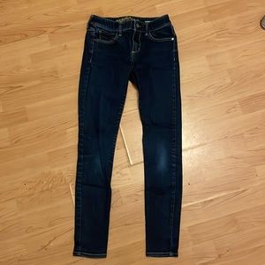 Arizona super skinny dark blue jeans size 2